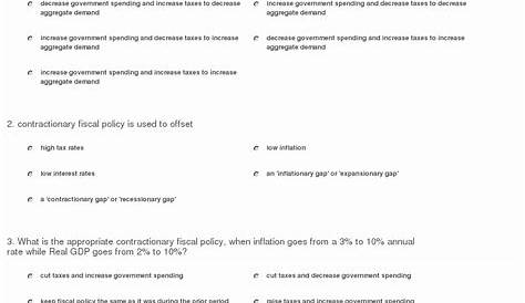 macro topic 4.6 monetary policy worksheet answers
