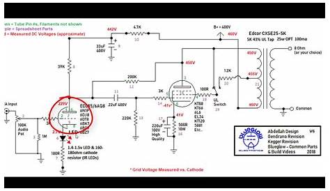 Single Ended Tube Amp Schematic