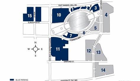 AT&T Stadium, Arlington TX | Seating Chart View