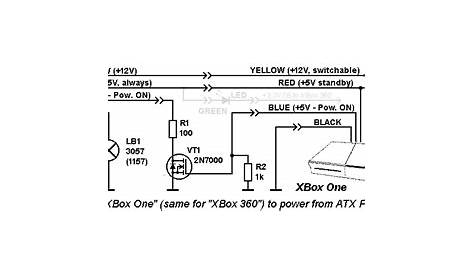 xbox one wiring diagram