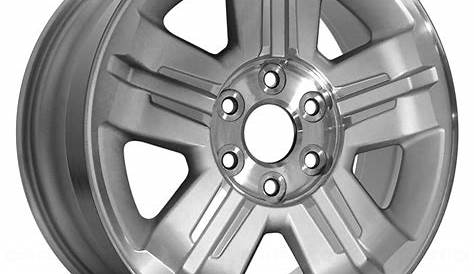 Replace® - Chevy Silverado 1500 2012 5-Spoke with Groove 18x8 Alloy