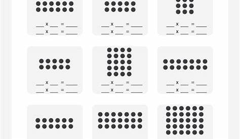 Division With Arrays Worksheets Printable - Tedy Printable Activities