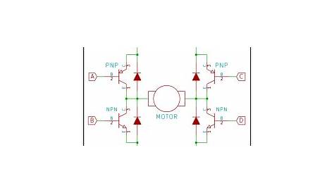 h bridge circuit diagram simple