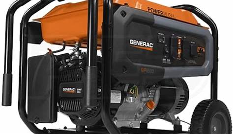 Generac GP6500 - 6500 Watt Portable Generator 49-State