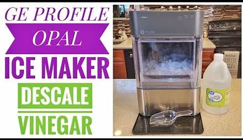 ge opal ice maker 1.0 manual