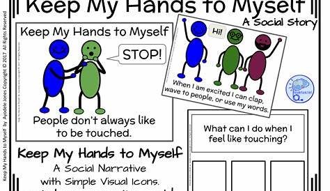 keeping hands to self worksheets
