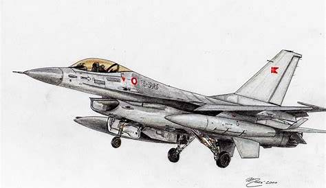 F 16 Drawing at PaintingValley.com | Explore collection of F 16 Drawing