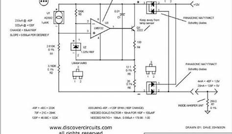 temp sensor circuit diagram