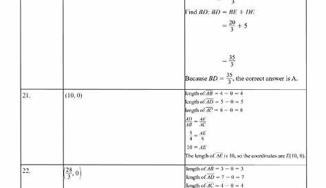 geometry 6.2 worksheets answers