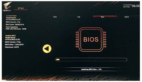 How to Update Bios Gigabyte Aorus X570 Elite Motherboard - YouTube