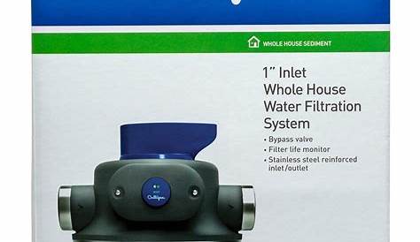 Culligan WH-HD200-C Whole House Heavy Duty 1" Inlet/Outlet Filtration