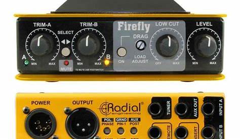 Radial Firefly Tube Active DI Direct Box | SWAMP