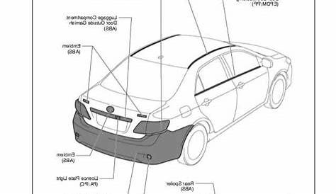 Corolla Parts Diagram | Online Wiring Diagram