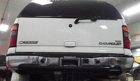 2002 chevy tahoe rear end