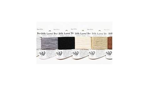 silk lame braid color chart