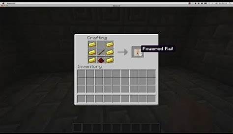 how to power rails in minecraft
