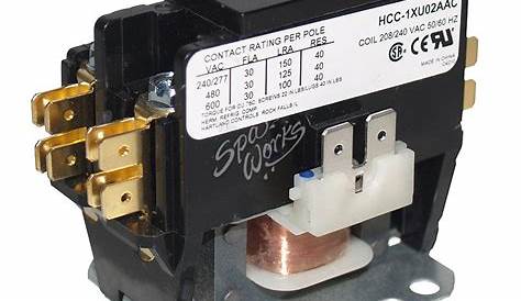 what is a single pole contactor