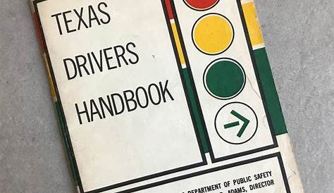 manual de conducir de texas