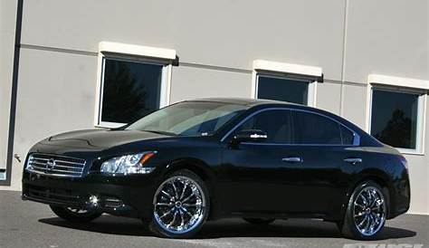 2009 Nissan Maxima with 20" Enkei LF-10 in Chrome (Luxury Sport) wheels