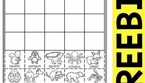 mammals habitats worksheet for kindergarten