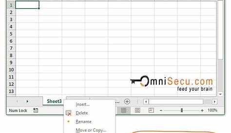unhiding worksheets in excel