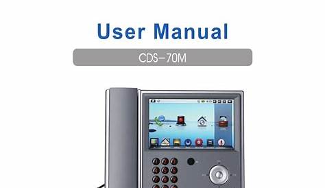 COMMAX CDS-70M USER MANUAL Pdf Download | ManualsLib