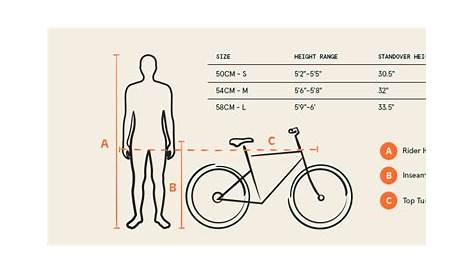 walmart bicycle size chart