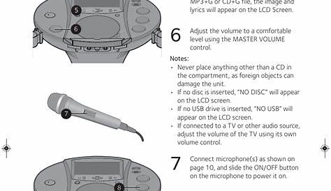 Operation | Singing Machine iSM1030 User Manual | Page 13 / 60