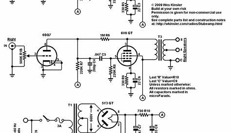 simple tube preamp schematic