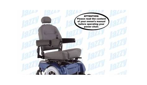 pride mobility jazzy select owner's manual