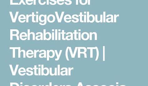 vestibular rehabilitation exercises level 4