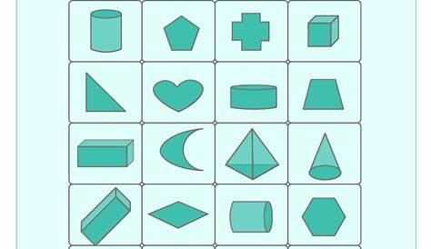 3d Shapes Worksheet For Kindergarten