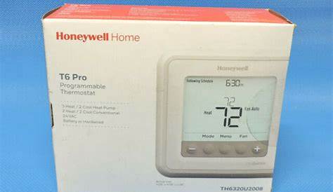 honeywell home thermostat model th6320u2008