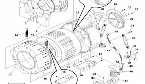 lg front load washer schematic