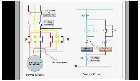 diagram of motor control circuit