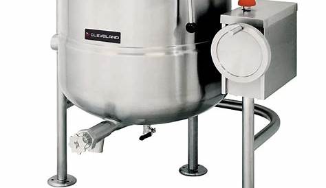 Cleveland KDL-25-T 25 gal Steam Kettle - Manual Tilt, 2/3 Jacket