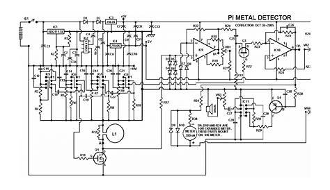 Diagram of Metal Detector Project in PDF