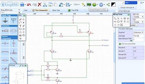 circuit schematic diagram maker