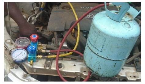 Car air conditioner gas refill - Biashara Kenya
