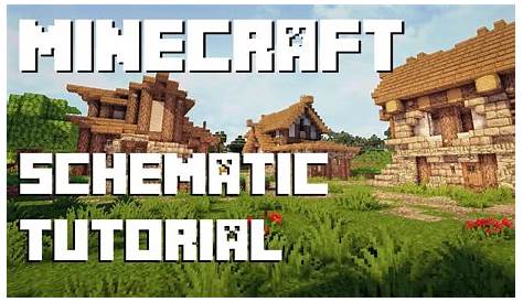Minecraft Tutorial: Schematics - YouTube