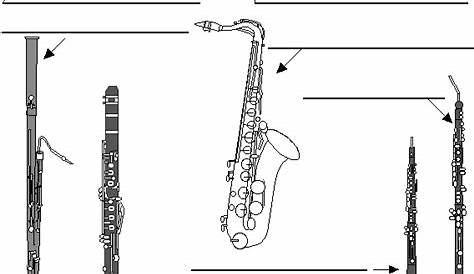 Label woodwinds in English Music Teaching Resources, Music Activities