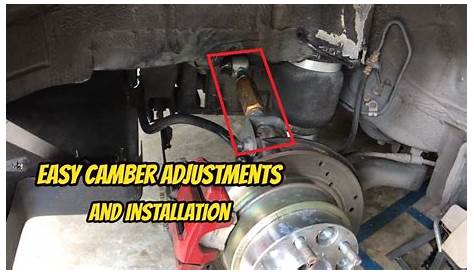 INSTALLING AND ADJUSTING REAR CAMBER KIT - YouTube