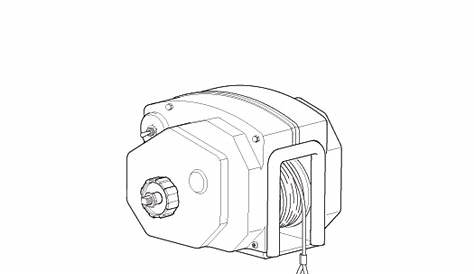 Model 315 Trailer Winch Manual | 12V Boat Trailer Winch | Powerwinch