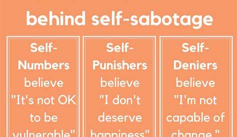 Signs You’re Self-Sabotaging and How to Stop Self Sabotaging Behavior