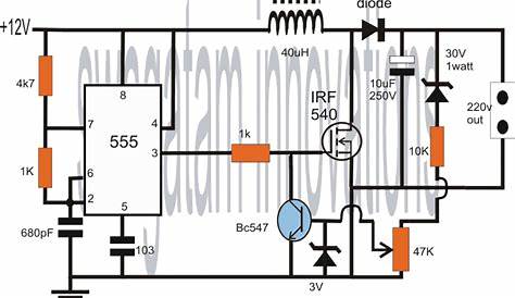 How to Convert 12V DC to 220V AC Using IC555 Boost | Homemade Circuit