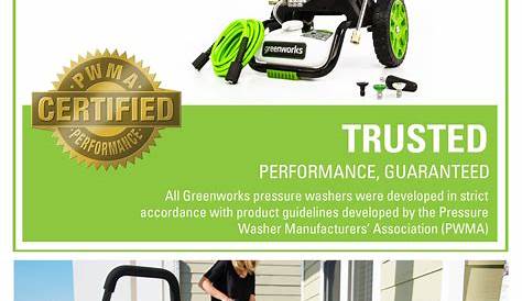 greenworks power washer manual