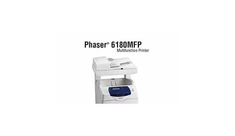 xerox phaser 6180mfp manual