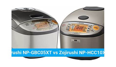Zojirushi NP-GBC05XT vs Zojirushi NP-HCC10XH