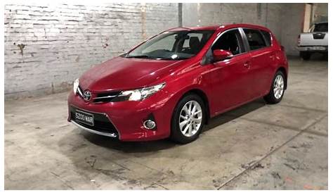 2013 Toyota Corolla ZRE182R Ascent Sport S-CVT Red 7 Speed Constant