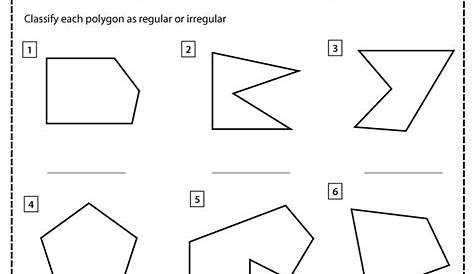 polygon worksheets